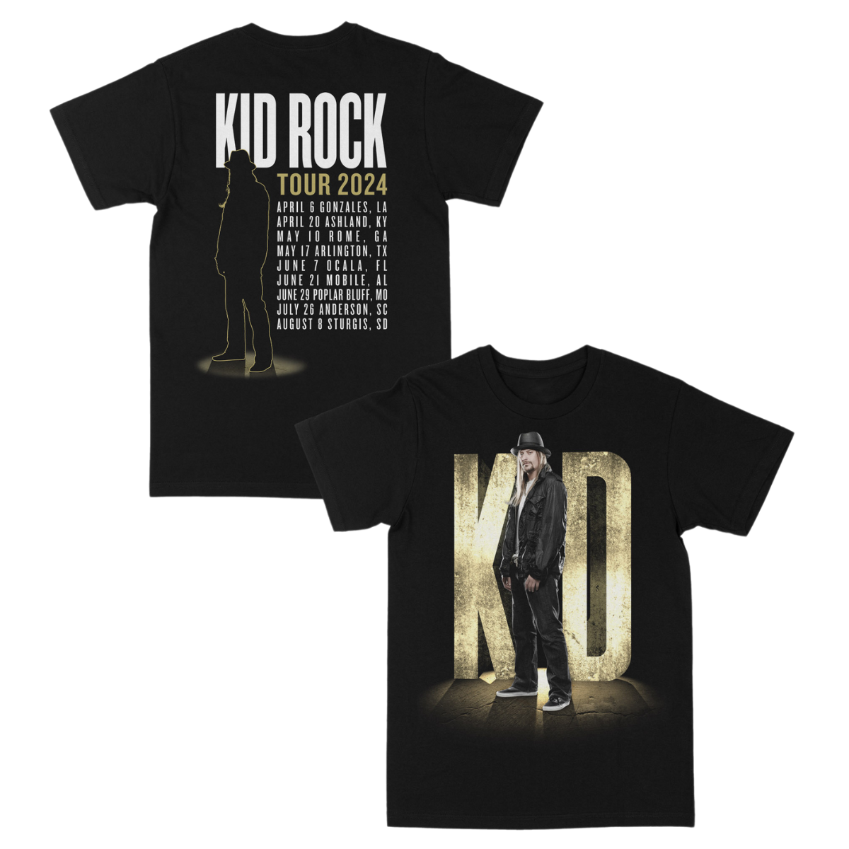 Kid 2024 Tour Tee – Kid Rock Store
