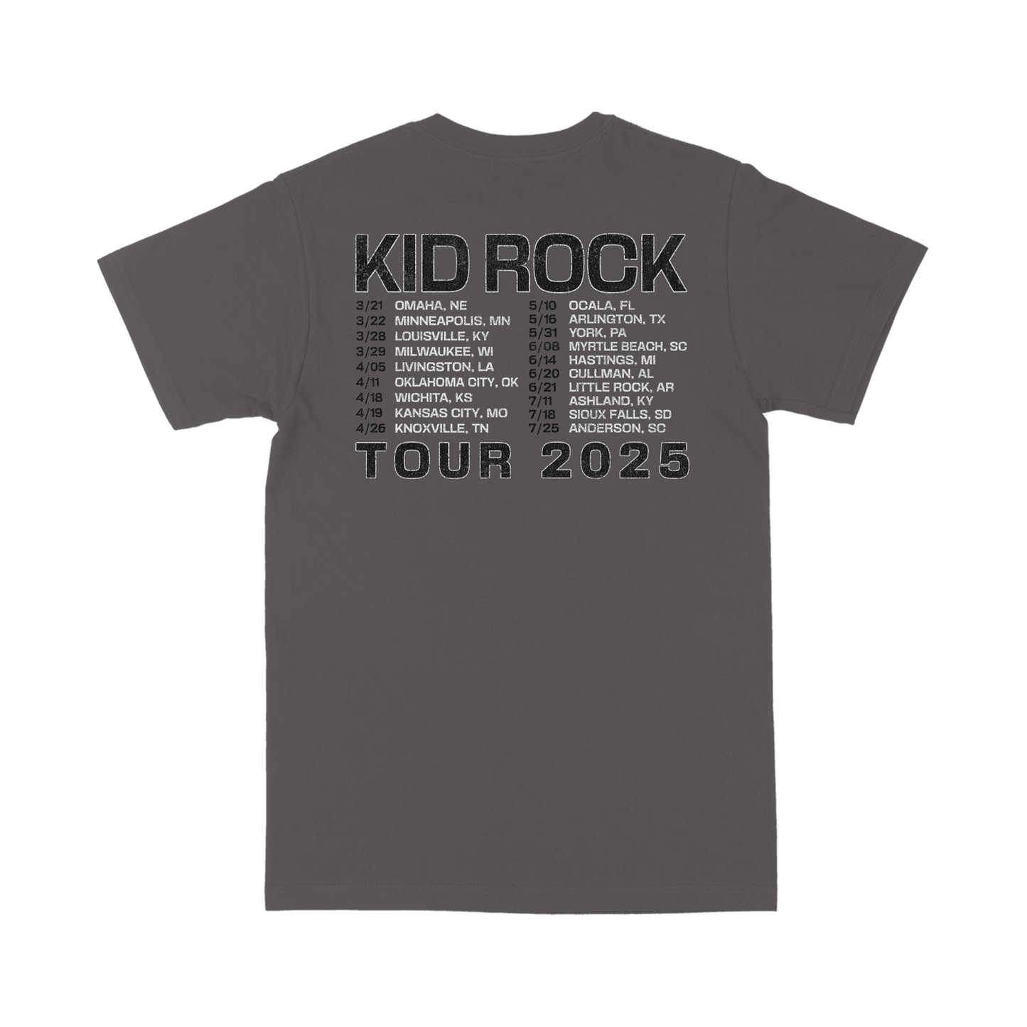Bad Rep Grey Tour Tee