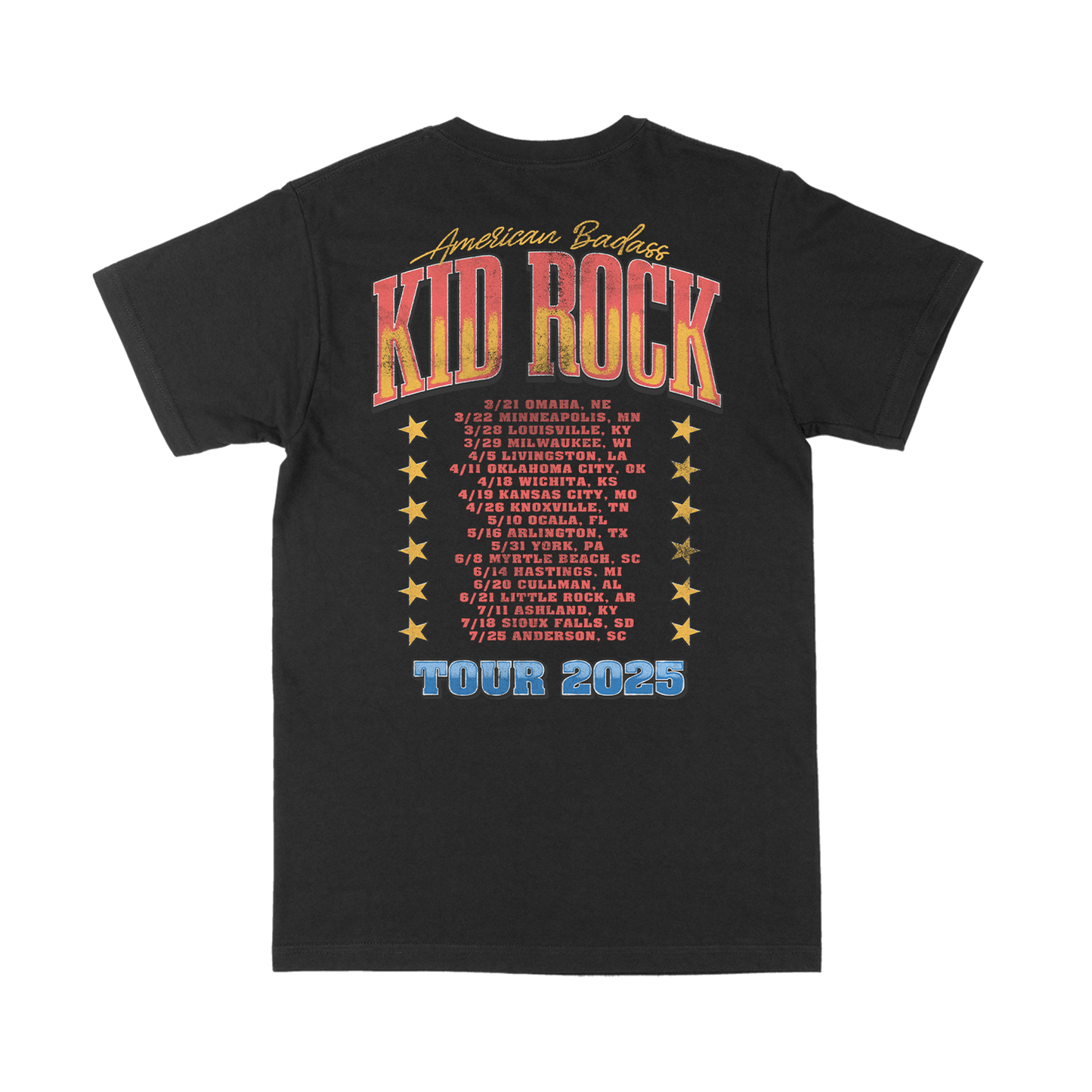 America Photo Flag Tour Tee