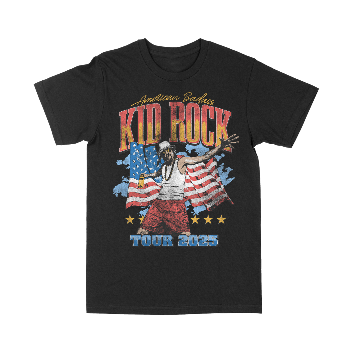 America Photo Flag Tour Tee