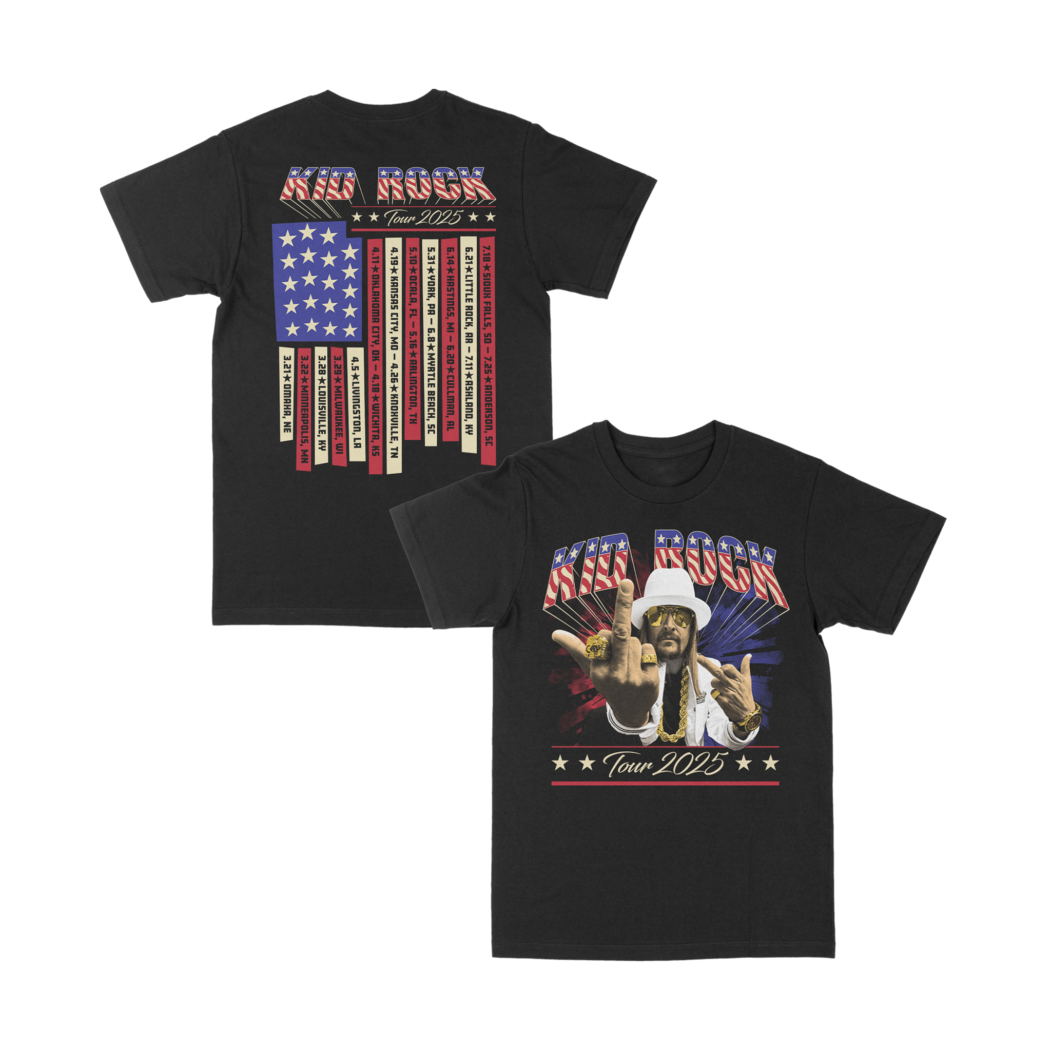 トップス 90s Fast Middle Finger Design Movie Tee KID-MF-TEE-BOTH.png?v=1753825744