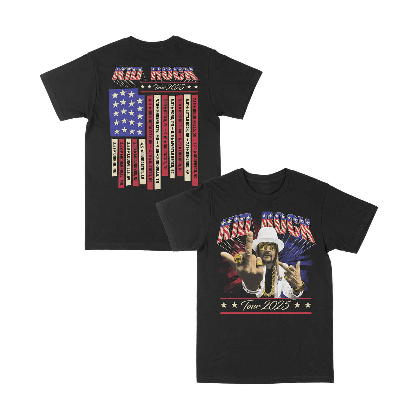 Middle Finger Tour Tee