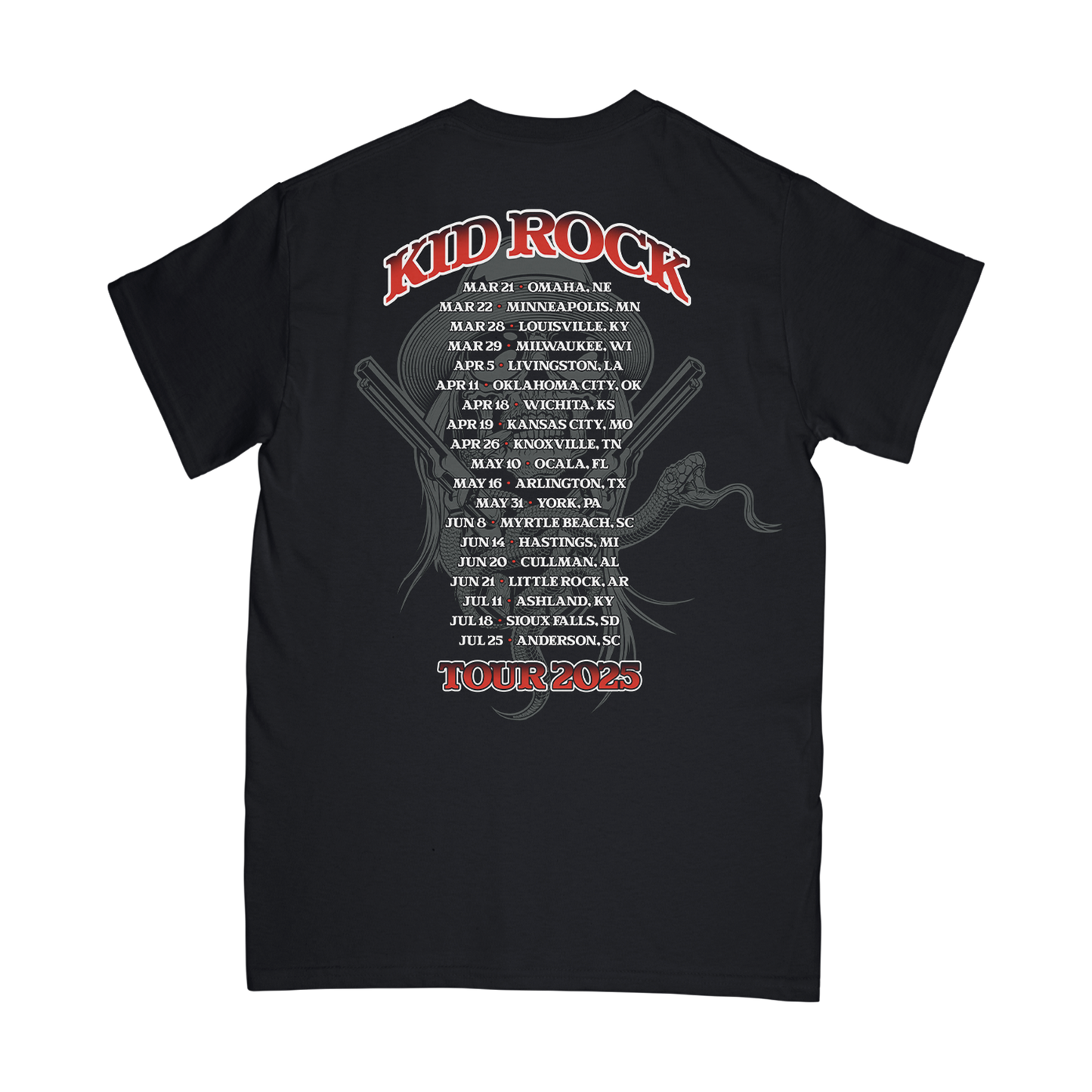 Rebel Outlaw Tour Tee