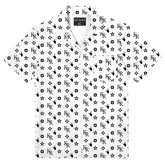 Couture Button Up T-Shirt