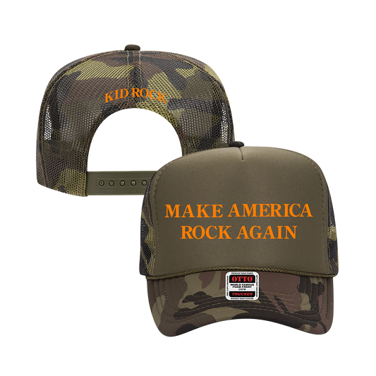 MRGA Camo Trucker Hat
