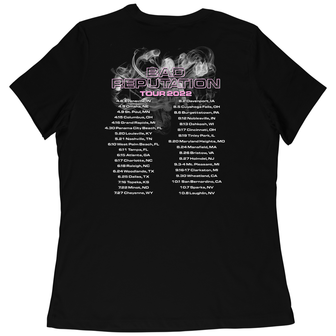 Smokeshow Ladies Tour Tee