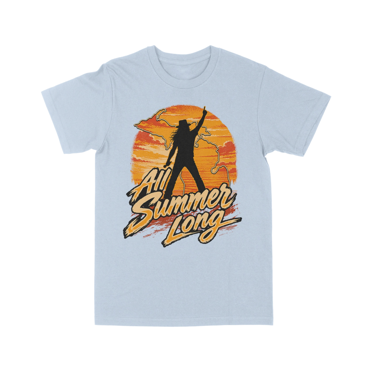 All Summer Long Blue Tee