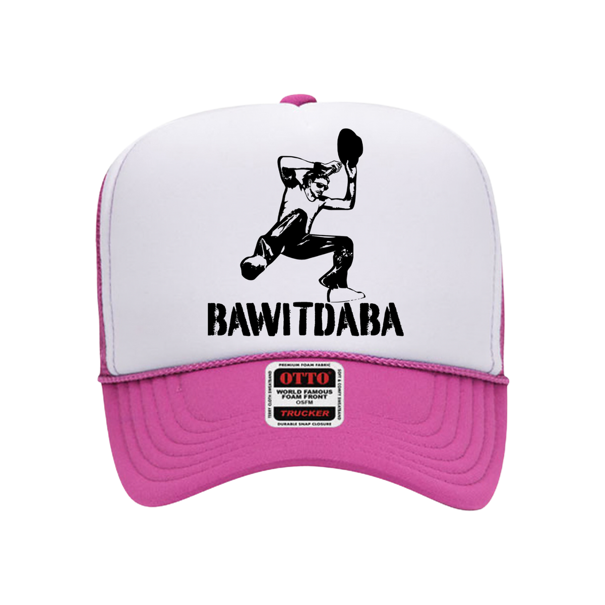 Bawitdaba White/Pink Hat