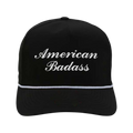 American Badass Black/White Hat