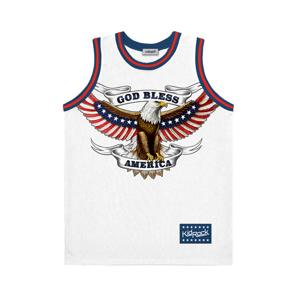 God Bless America Basketball Jersey