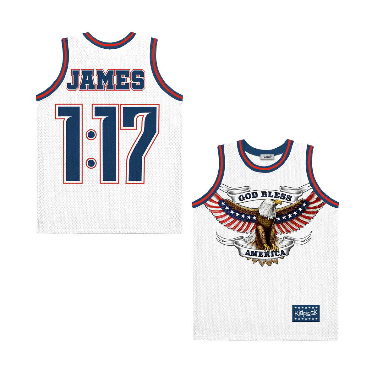 God Bless America Basketball Jersey