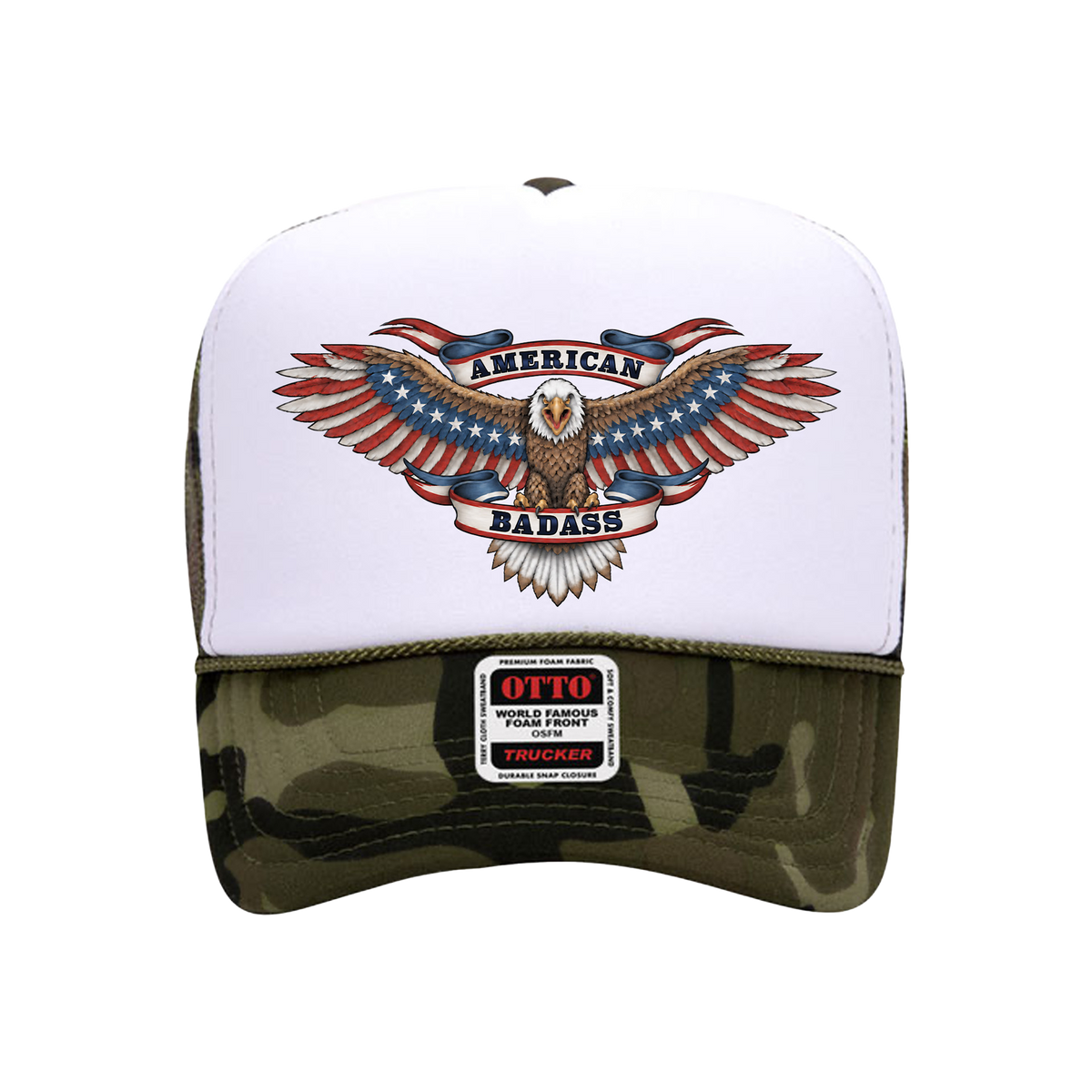 American Badass Camo Hat