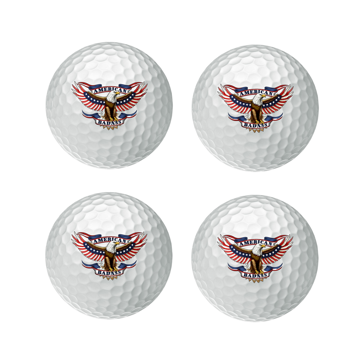 American Badass Golf Balls (set of 12)