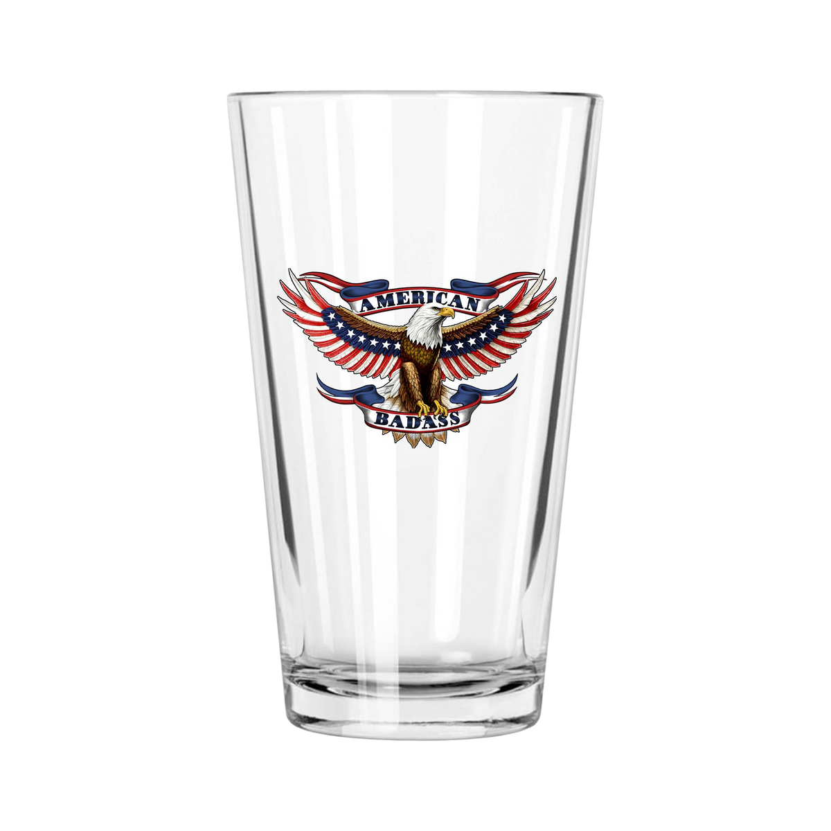 American Badass Pint Glass