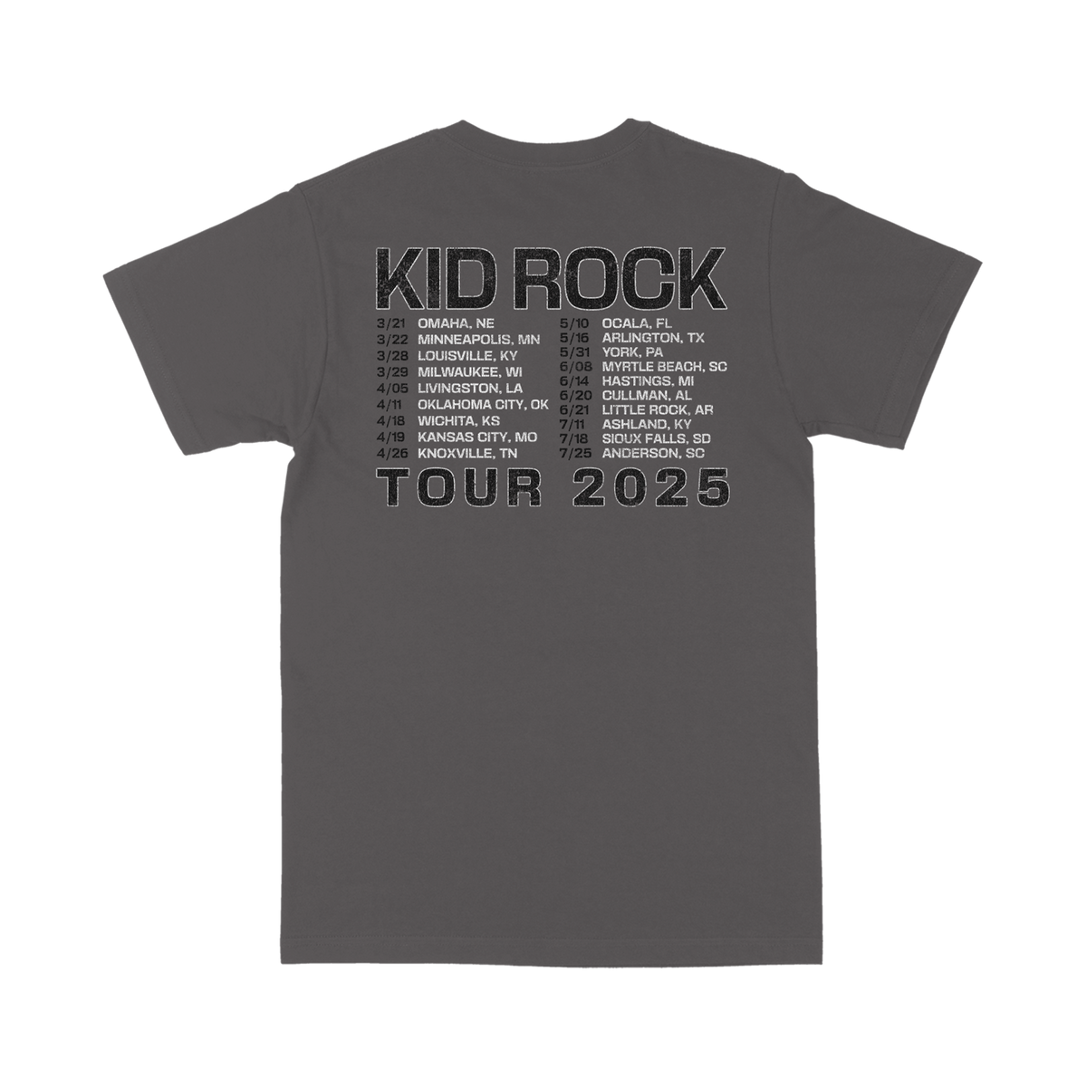 Bad Rep Grey Tour Tee