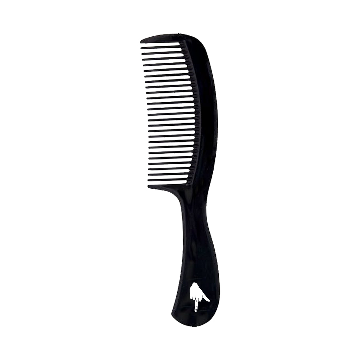 Middle Finger Black Comb