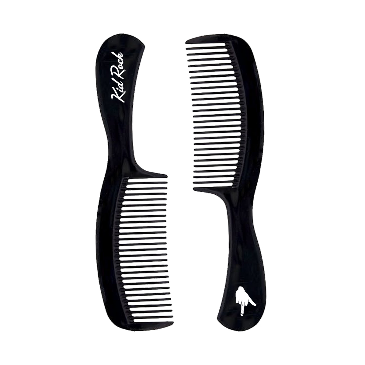 Middle Finger Black Comb