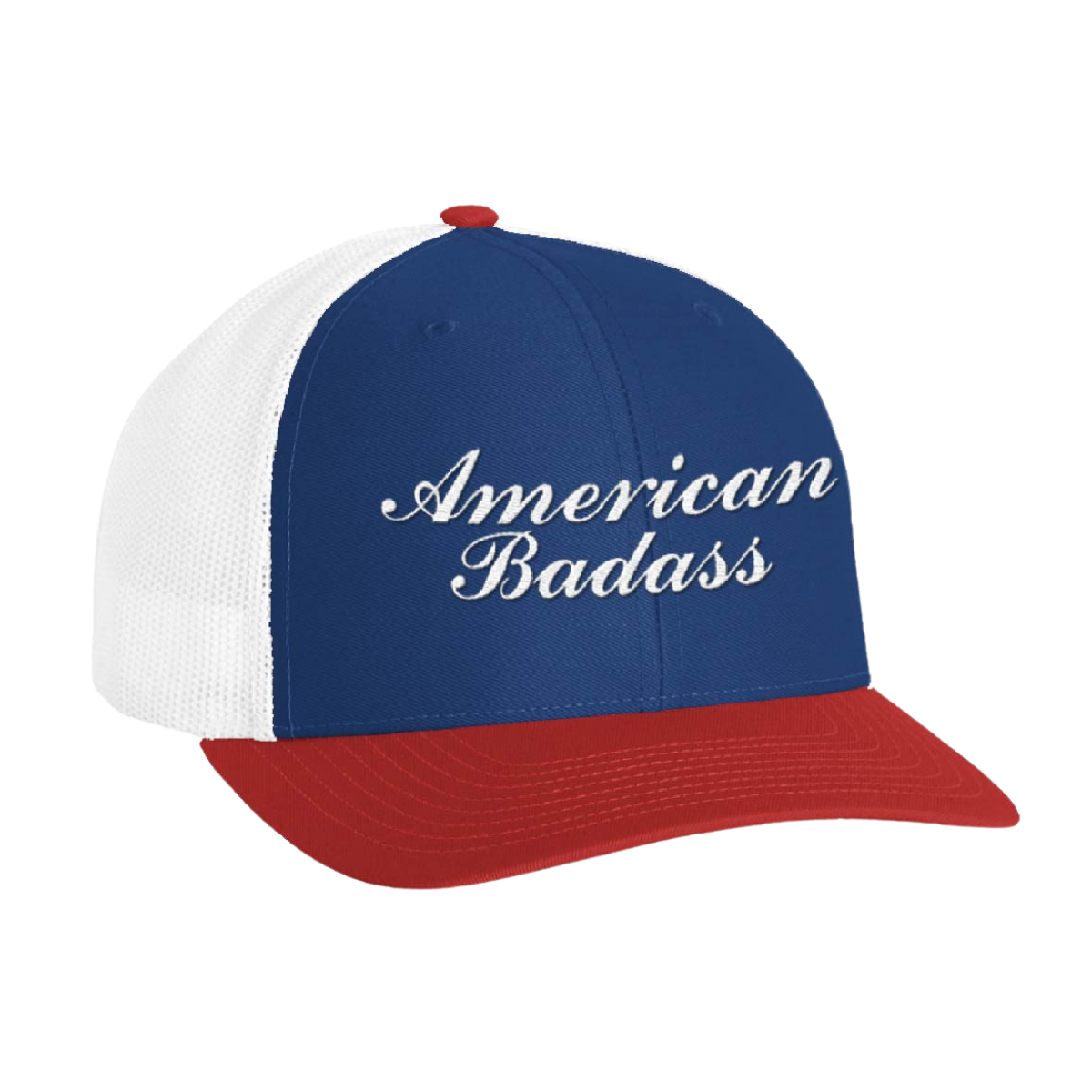 Garage Badass Hat (Red,White & Blue)