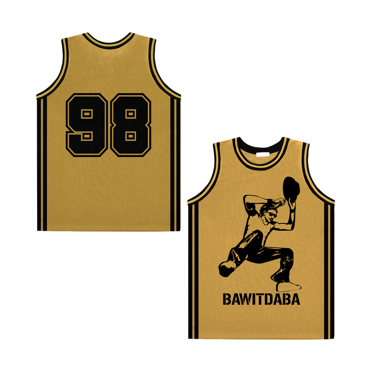 Bawitdaba Gold Jersey