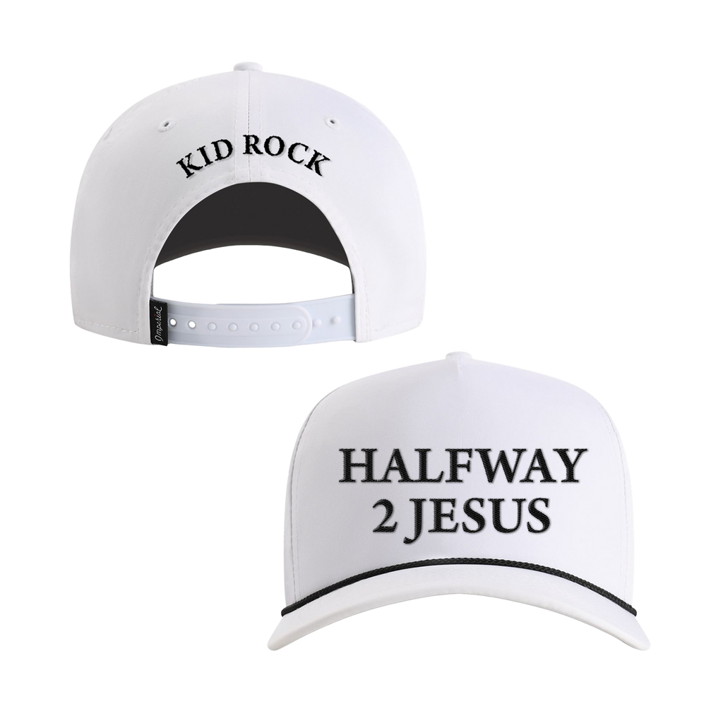 Halfway to Jesus White Hat