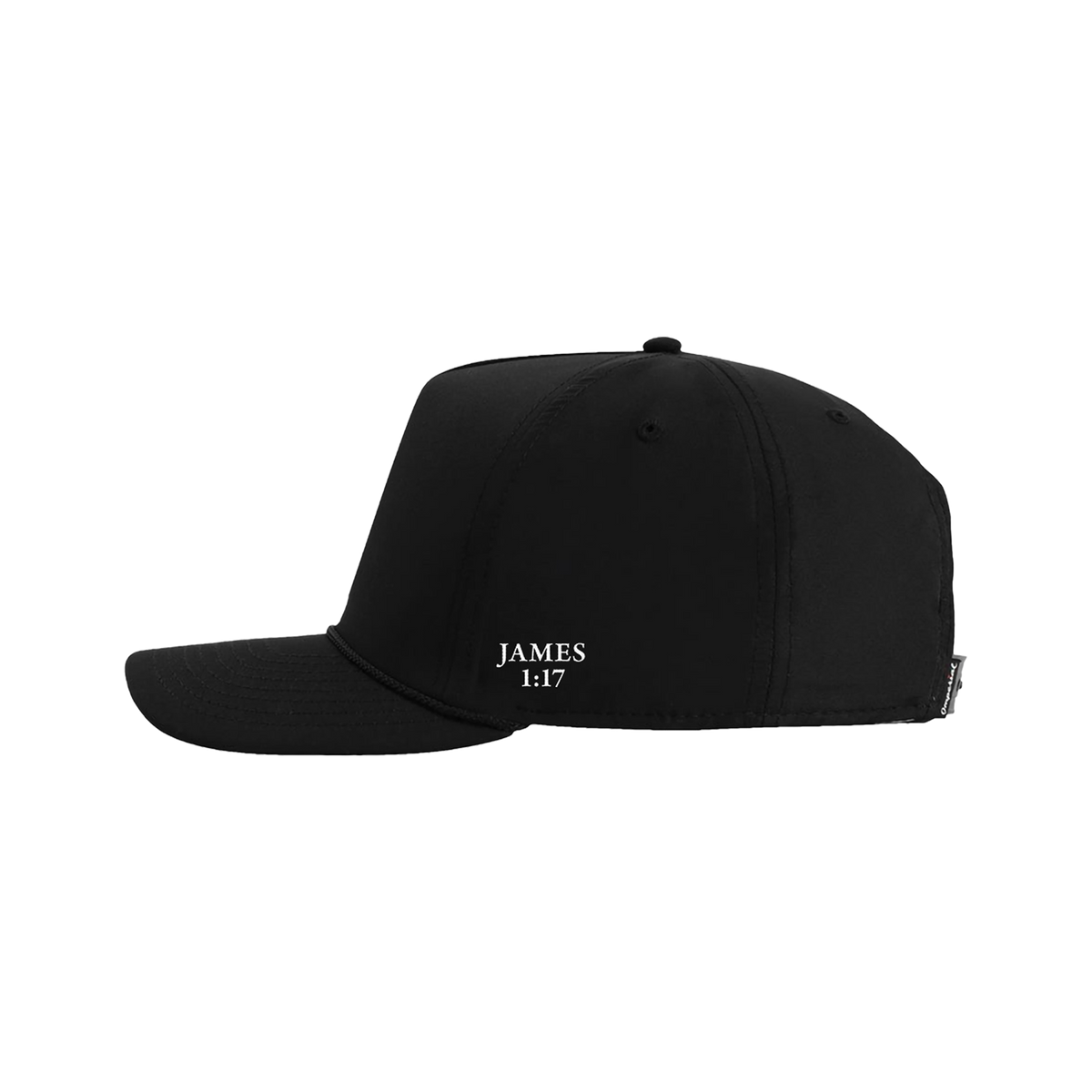 Jesus is King Cross Black Hat