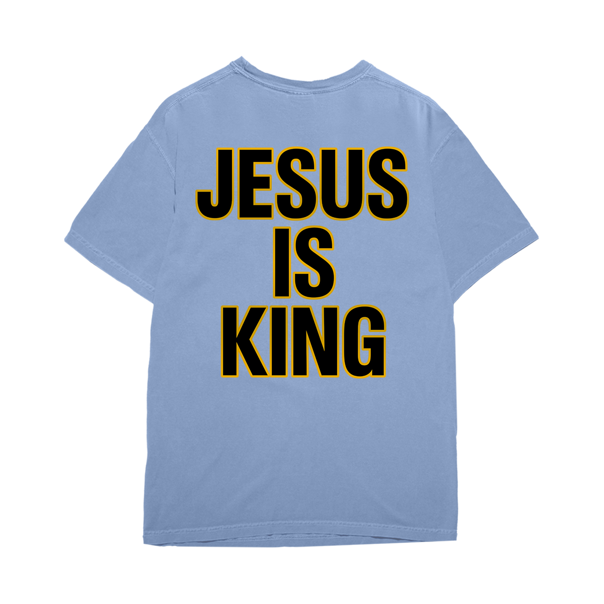 Jesus is King Blue Tee