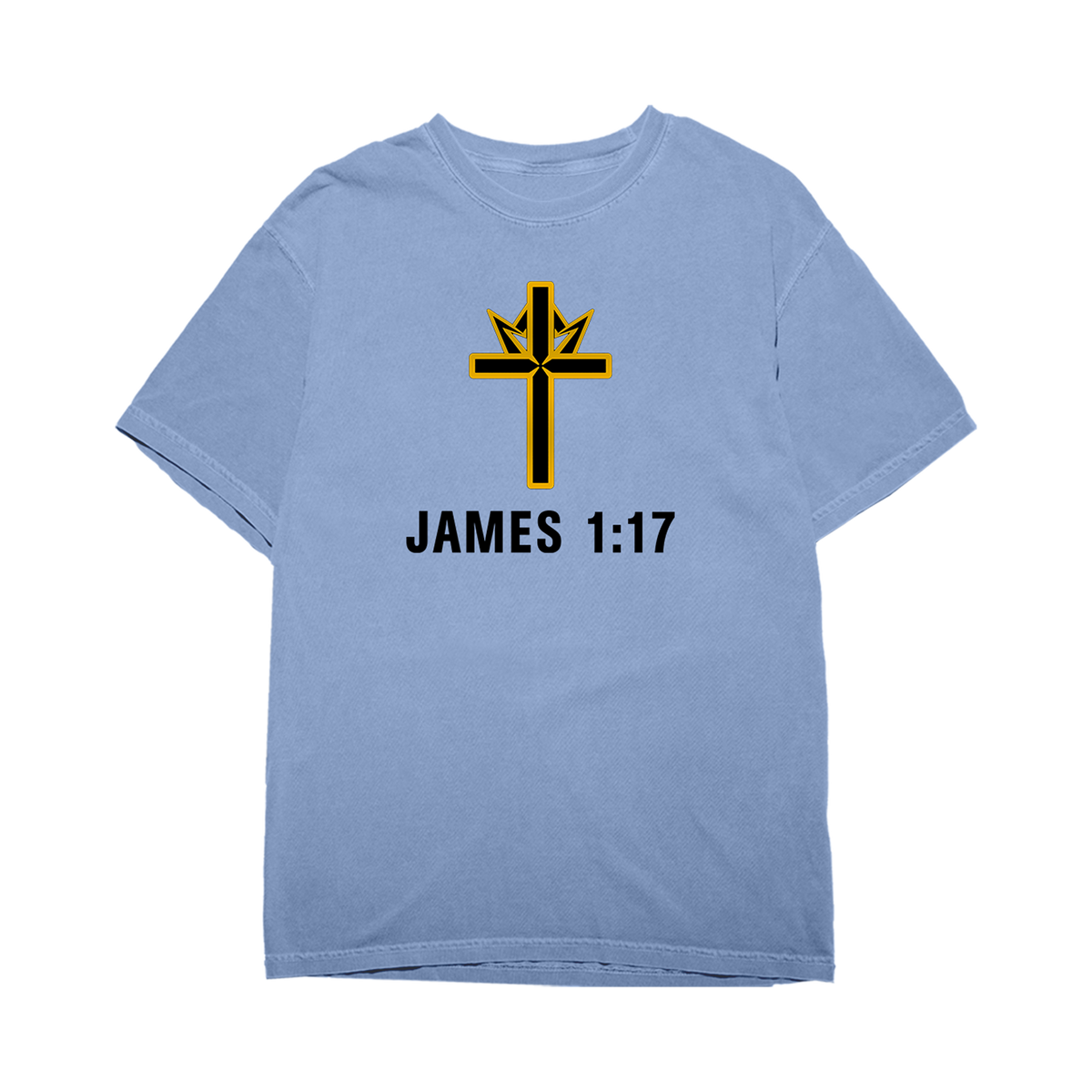 Jesus is King Blue Tee