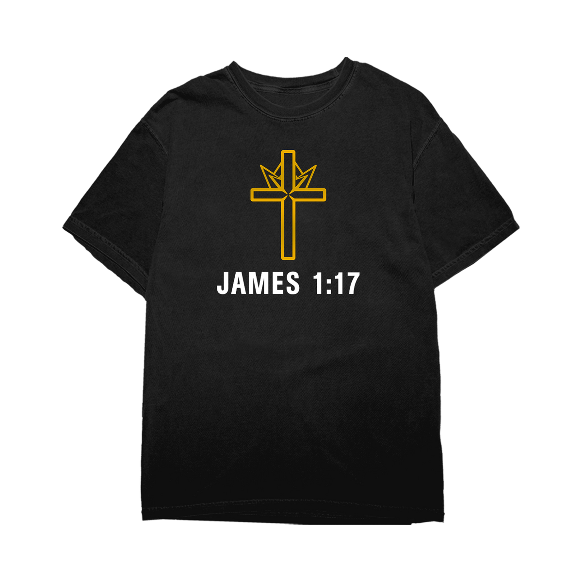 Jesus is King Black Tee