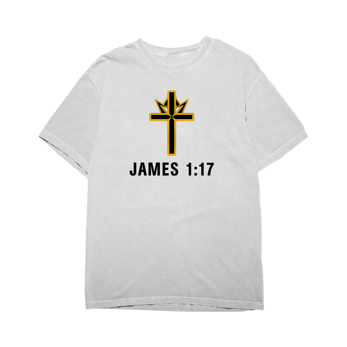 Jesus is King White Tee