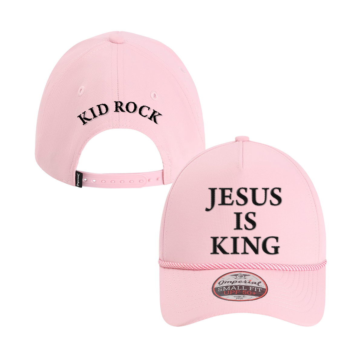 Jesus is King Pink Hat