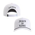 Jesus is King White Hat