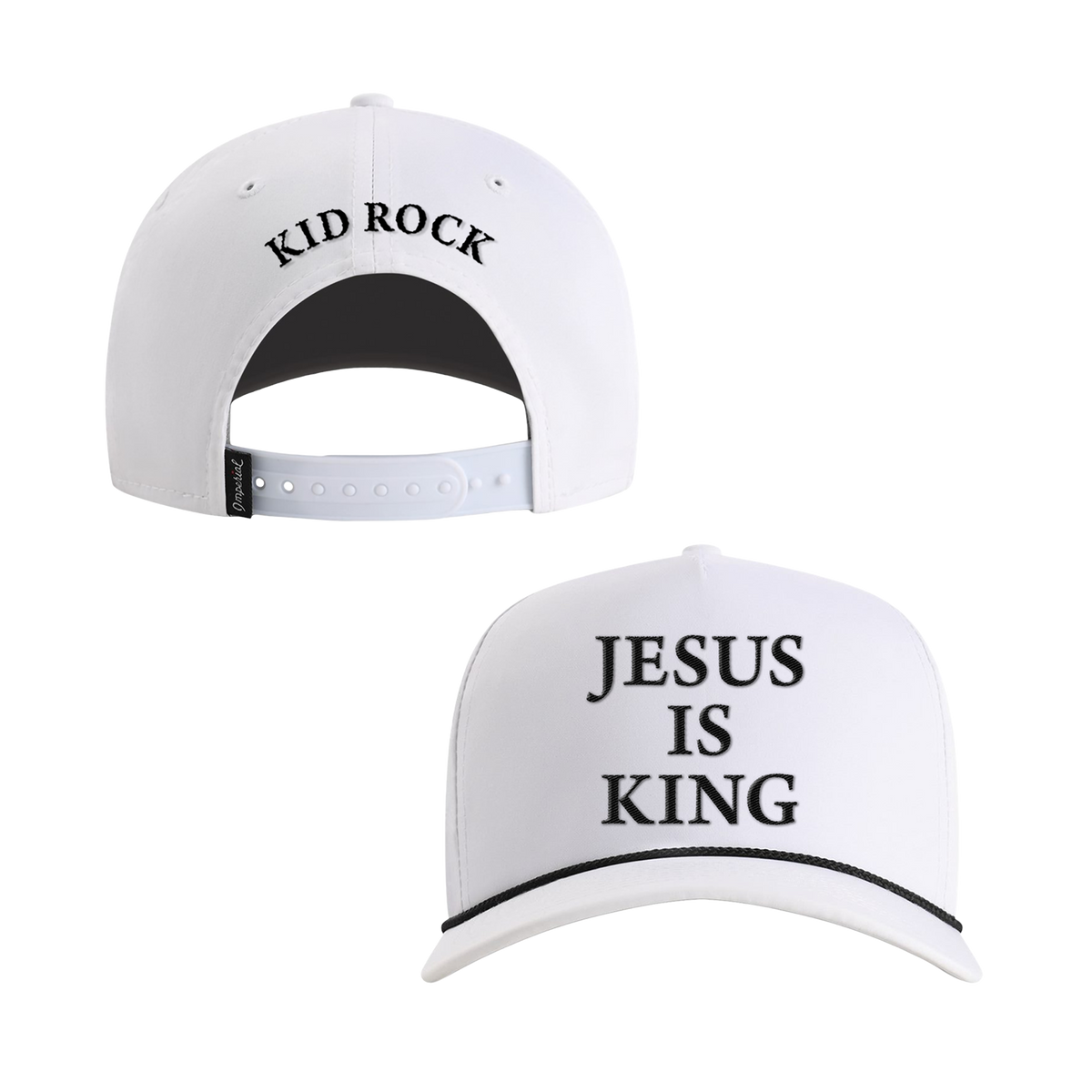 Jesus is King White Hat