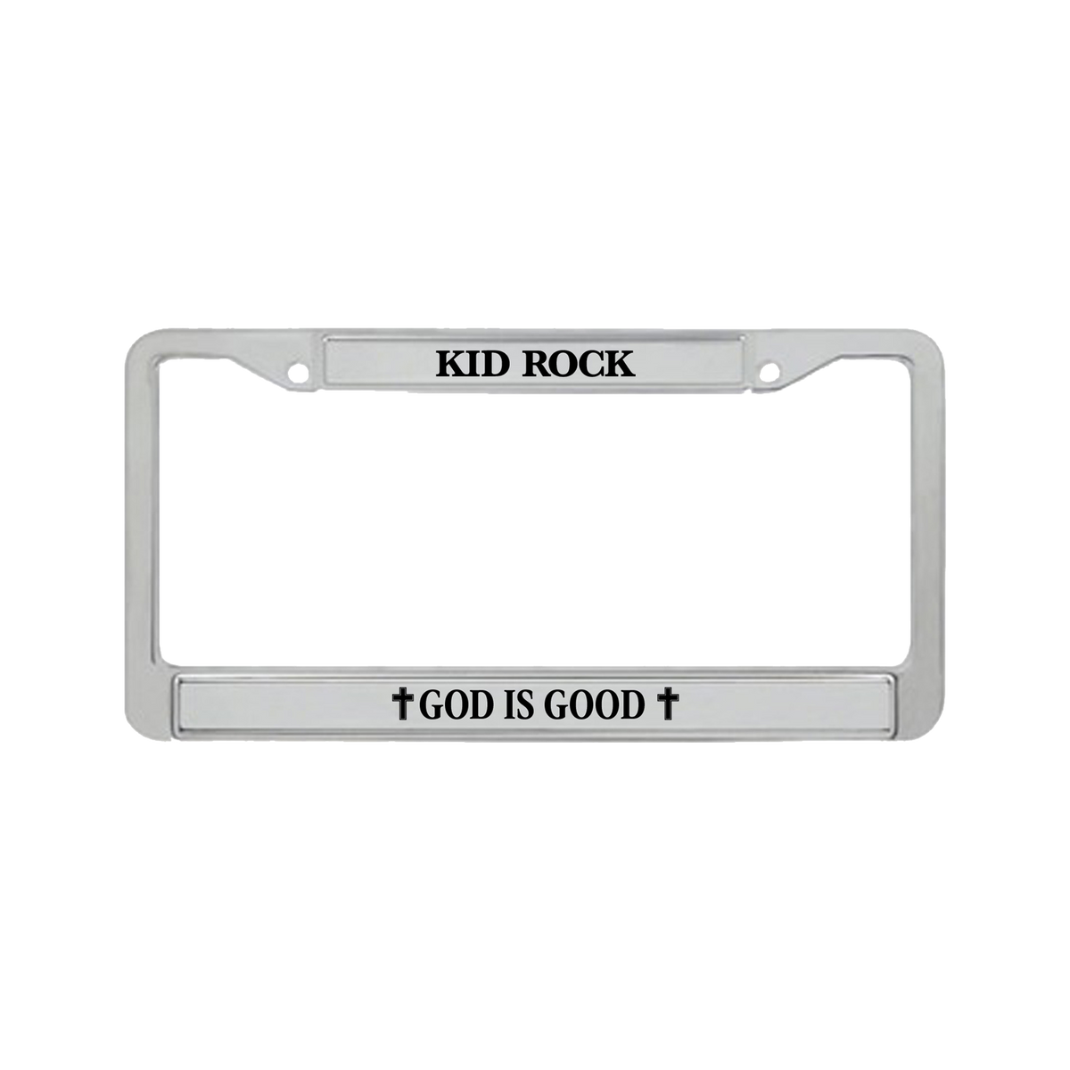 God Is Good License Plate Cover