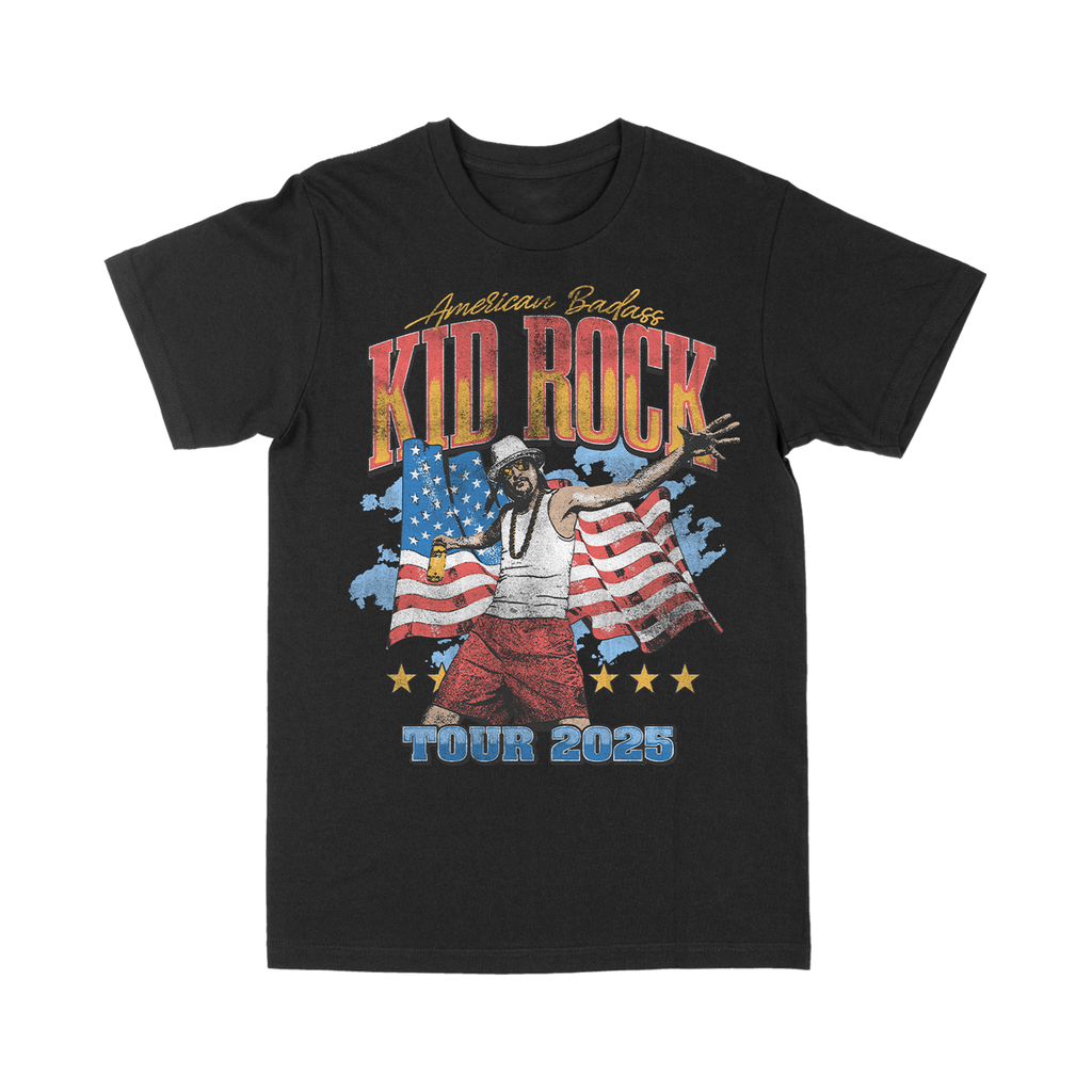 America Photo Flag Tour Tee