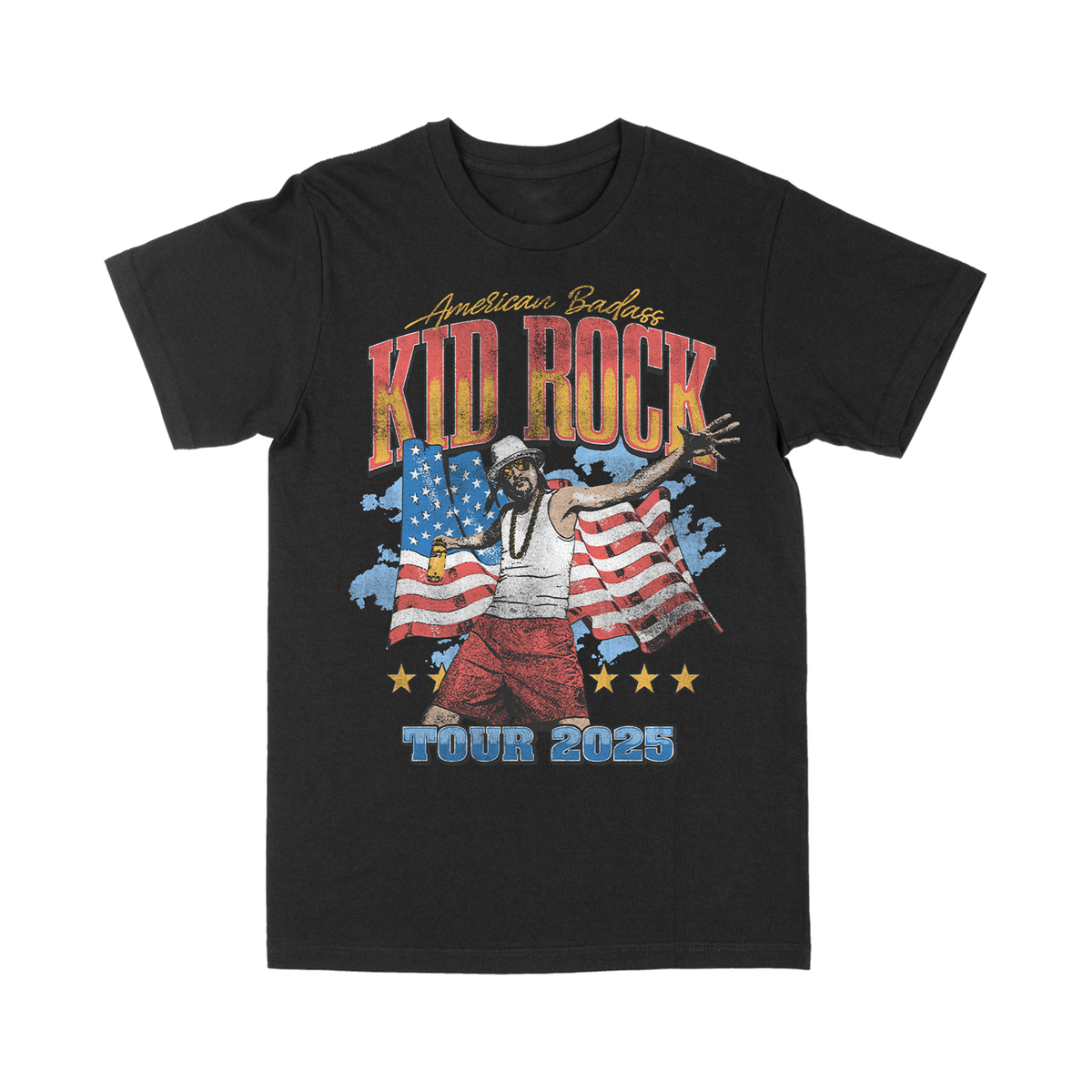 America Photo Flag Tour Tee