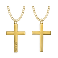 God is Good Gold Cross Necklace