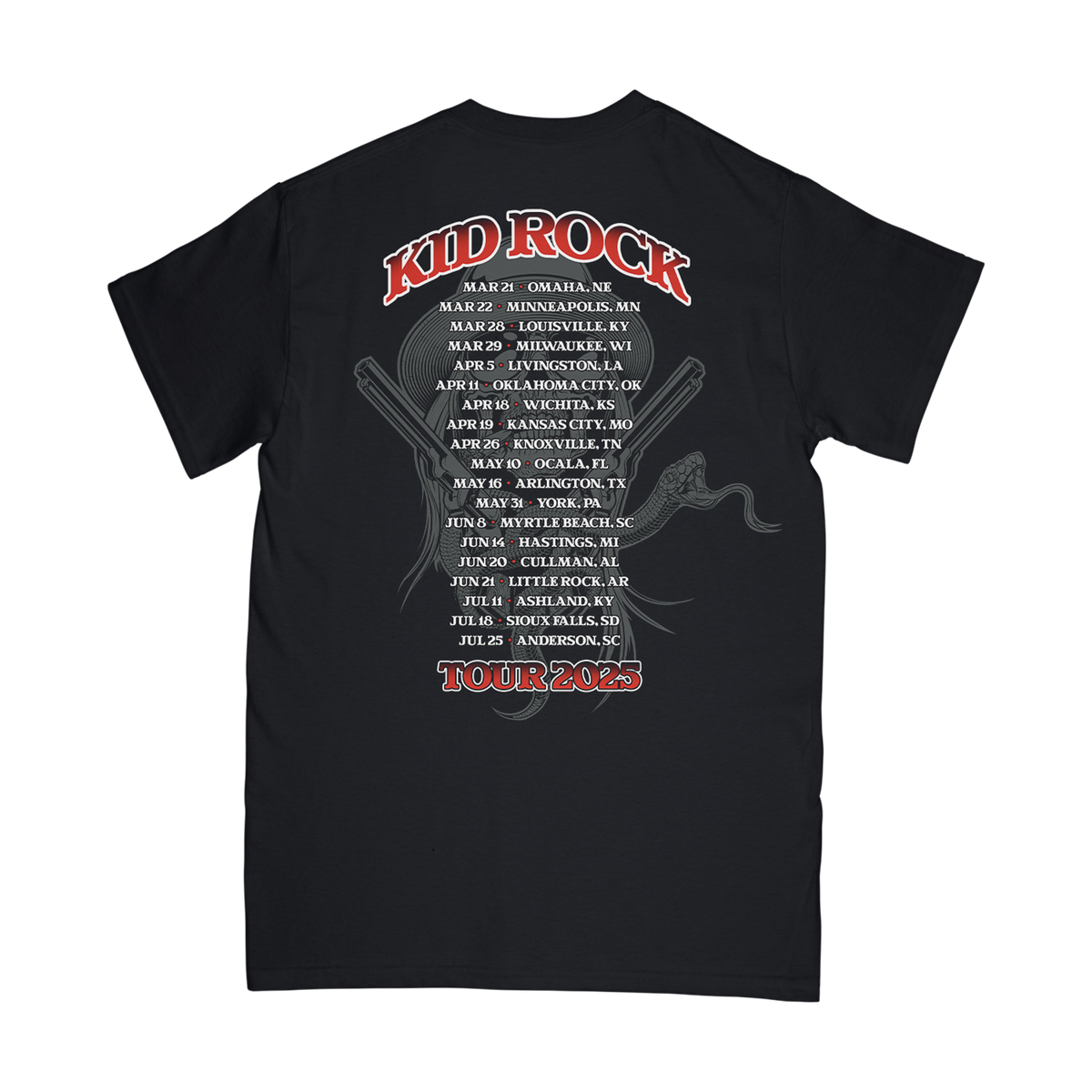 Rebel Outlaw Tour Tee
