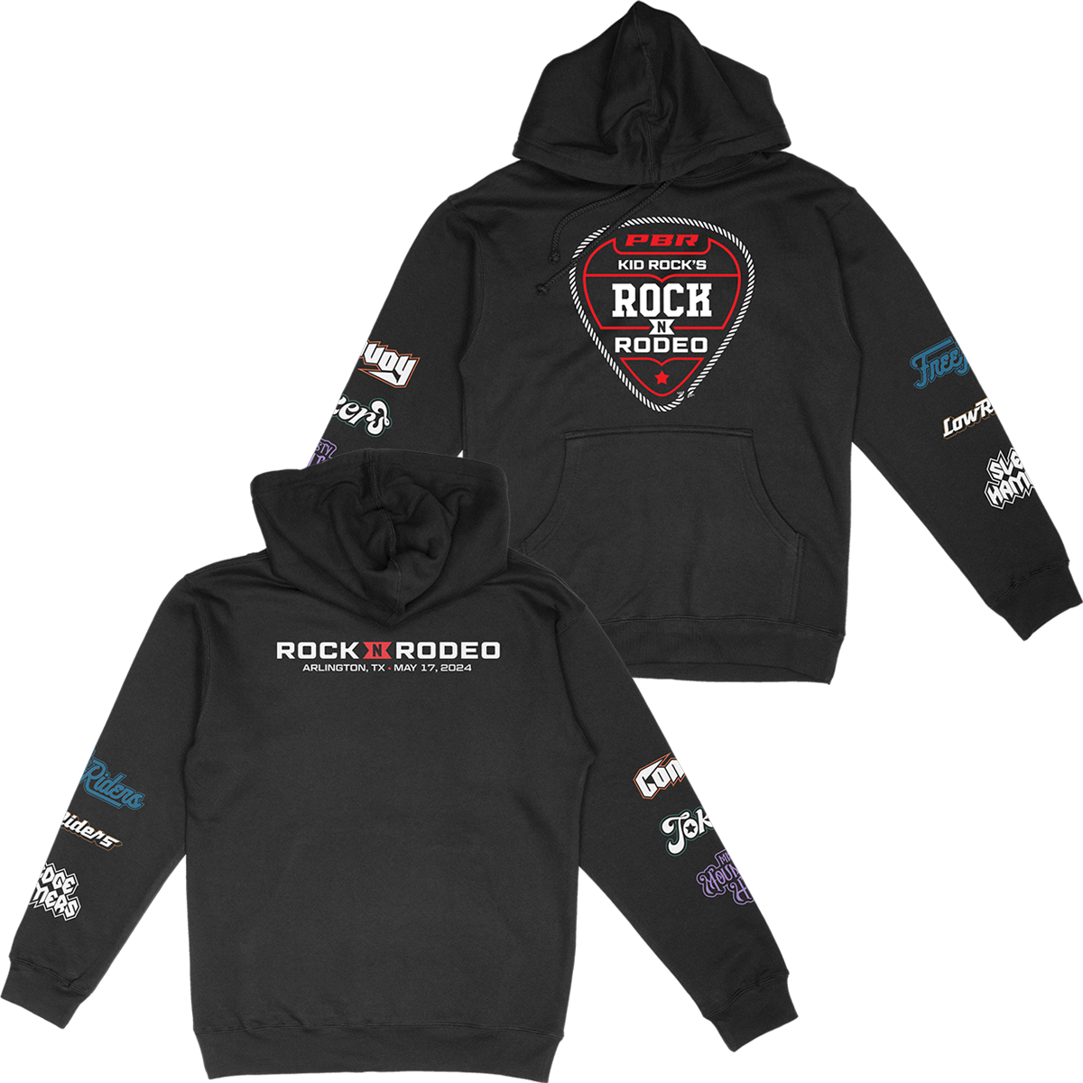 Rock N' Rodeo Event Hoodie Kid Rock Store